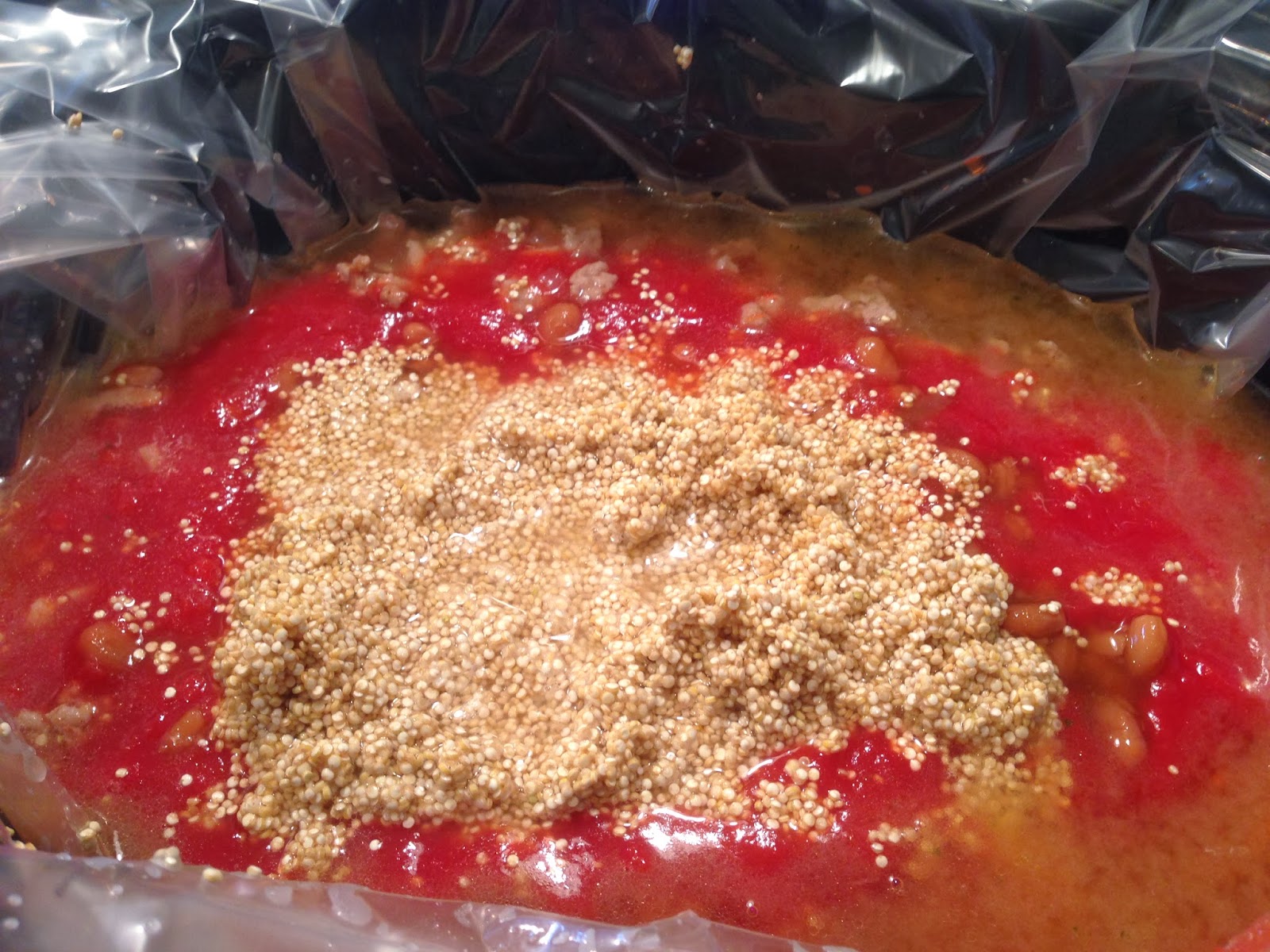 Chasin' Mason [Recipe] Crock Pot Sweet Potato and Quinoa Turkey Chili